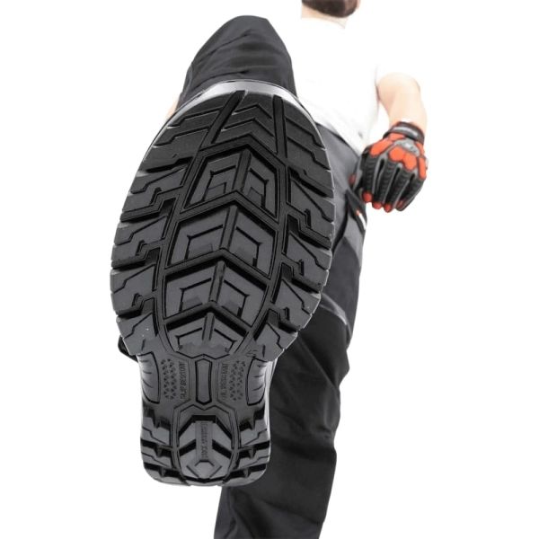 Полуботинки мужские Brodeks Cyclone BRS102 S1P, чёрный