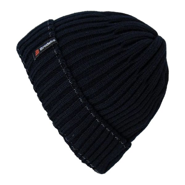 Шапка Brodeks fleece lining, тёмно-синий