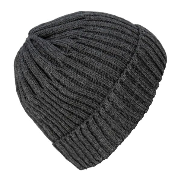 Шапка Brodeks fleece lining, тёмно-серый