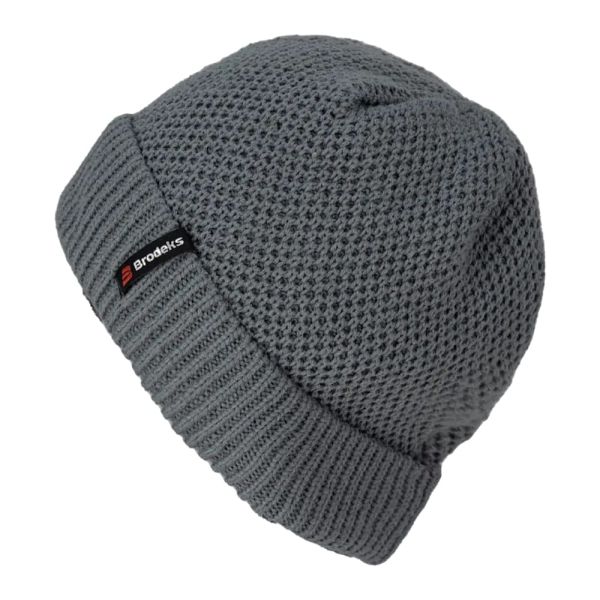 Шапка Brodeks fleece warming, серый