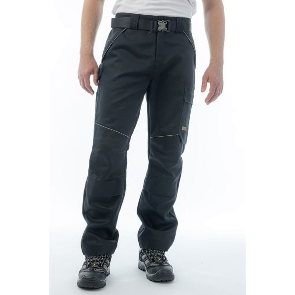 Брюки сварщика 2 класса Brodeks FS 38-02, чёрный