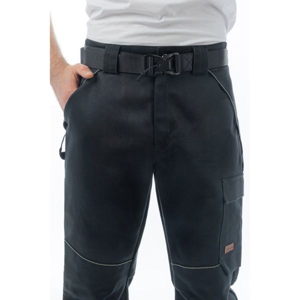 Брюки сварщика 2 класса Brodeks FS 38-02, чёрный