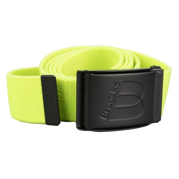 Ремень Brodeks KM127 + стрейч, желтый 110 см