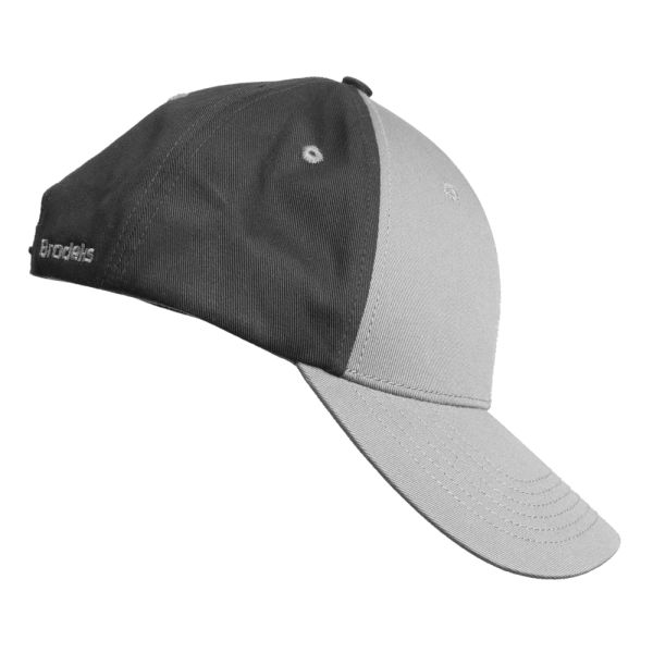 Бейсболка Brodeks KM130, серый, черный