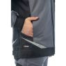 Куртка Brodeks KS202-C, 100% ХБ, графит серый, чёрный