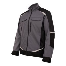 Куртка Brodeks KS202-C, 100% ХБ, графит серый, чёрный