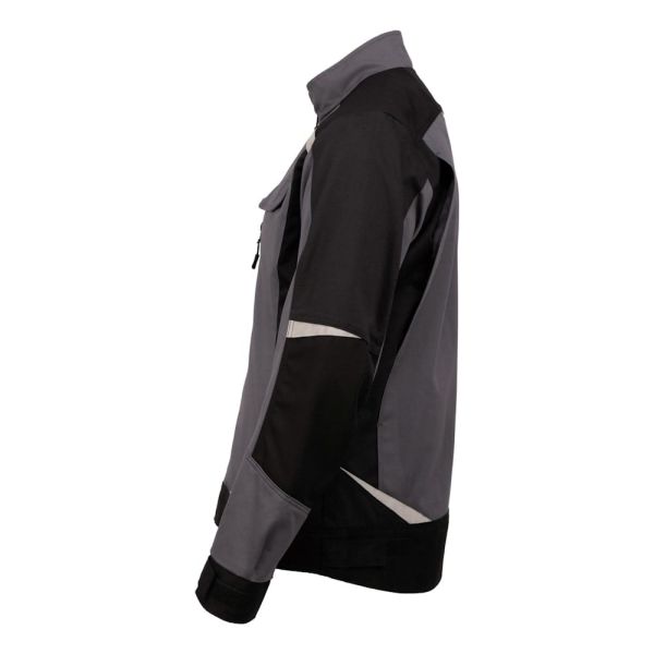 Куртка Brodeks KS202-C, 100% ХБ, графит серый, чёрный