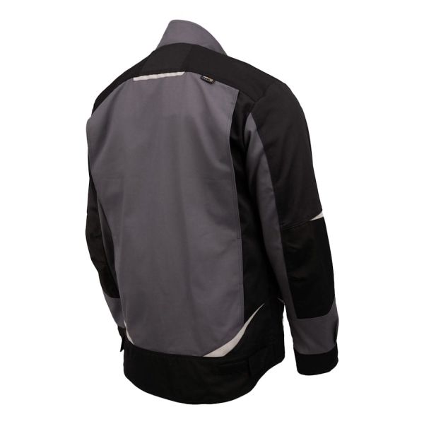 Куртка Brodeks KS202-C, 100% ХБ, графит серый, чёрный