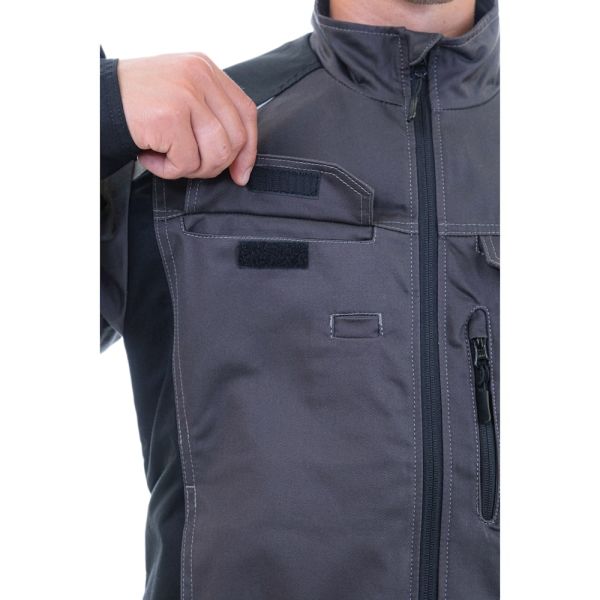 Куртка Brodeks KS202, серый, черный