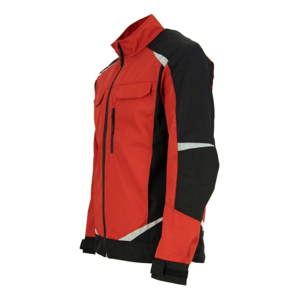 Куртка Brodeks KS202, красный, чёрный