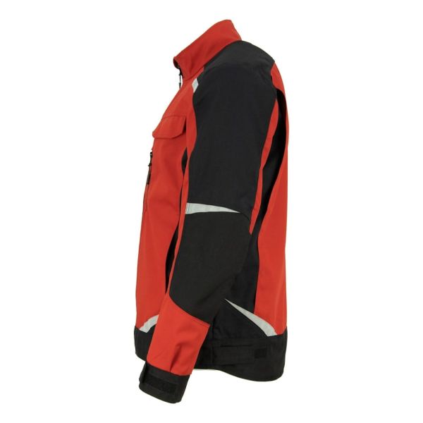 Куртка Brodeks KS202, красный, чёрный