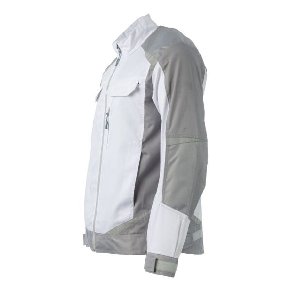 Куртка Brodeks KS202, белый, серый