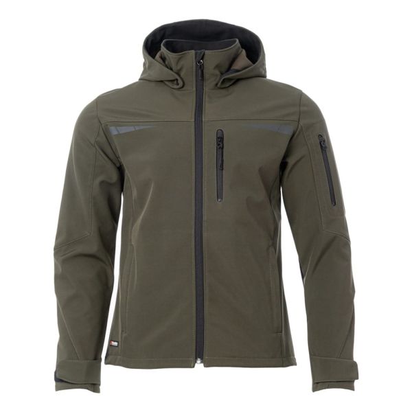 Куртка софтшелл Brodeks KS207, хаки