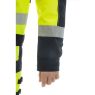Куртка сигнальная Brodeks KS218, желтый, черный