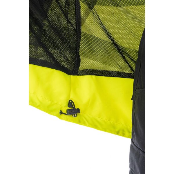 Куртка-парка сигнальная летняя Brodeks KS223, жёлтый
