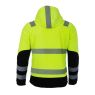 Куртка сигнальная софтшелл Brodeks KS227, желтый, черный