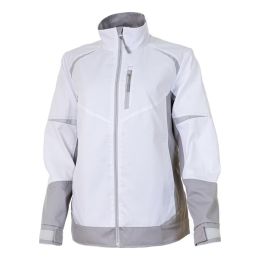 Куртка рабочая женская Brodeks KS228, белый, серый
