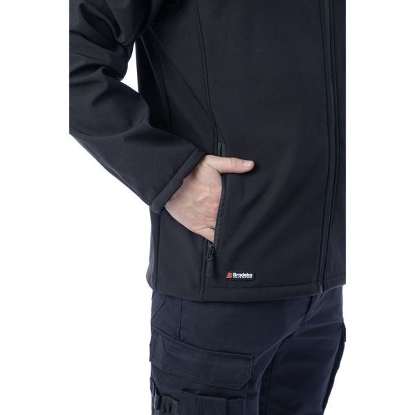 Куртка софтшелл Brodeks KS232, черный