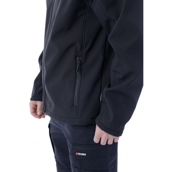 Куртка софтшелл Brodeks KS232, черный