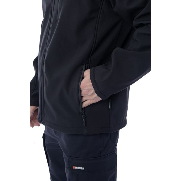 Куртка софтшелл Brodeks KS232, черный