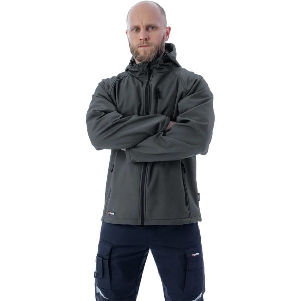 Куртка софтшелл Brodeks KS232, серый