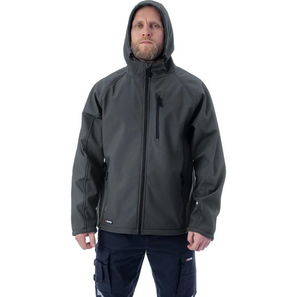 Куртка софтшелл Brodeks KS232, серый