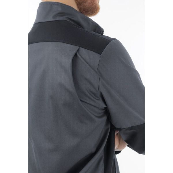 Куртка летняя Brodeks KS234, серый, чёрный