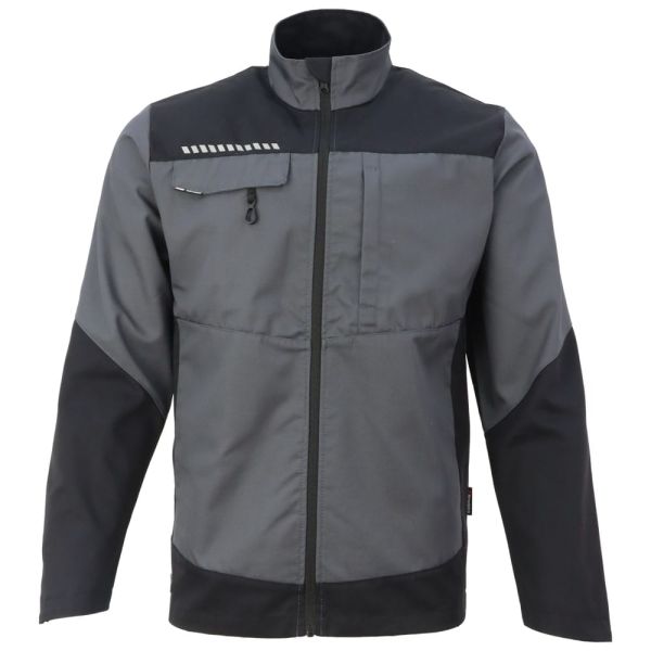 Куртка летняя Brodeks KS234, серый, чёрный