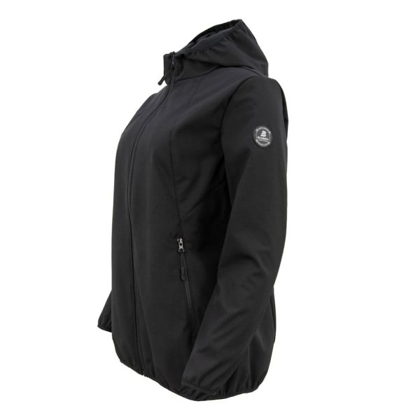 Куртка софтшелл женская Brodeks KS248, черный (2XL)