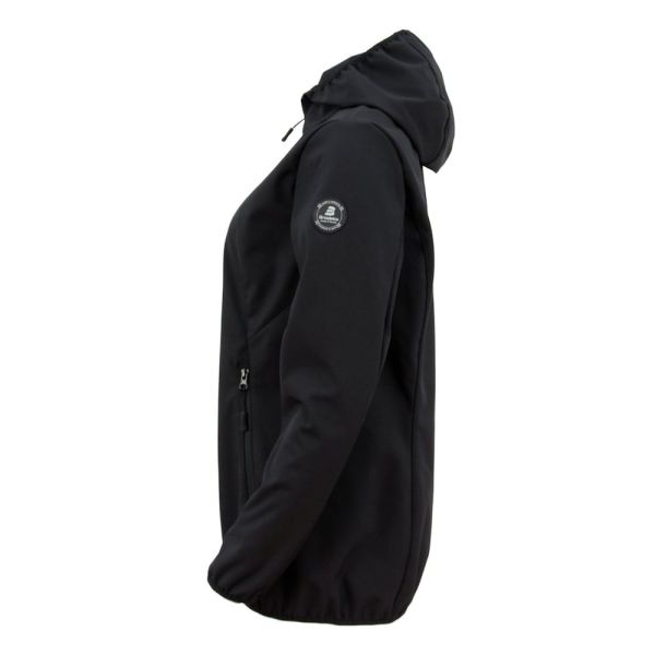 Куртка софтшелл женская Brodeks KS248, черный (2XL)