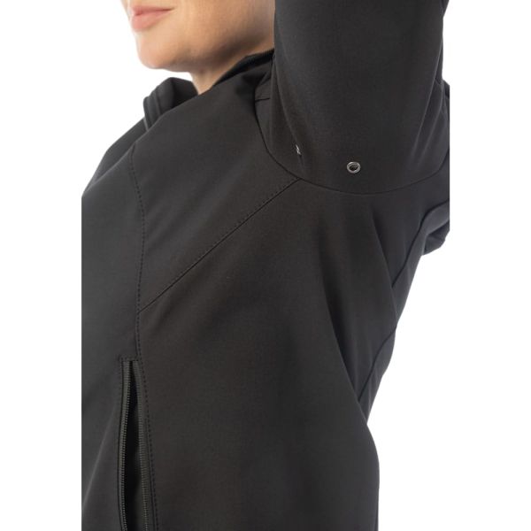 Куртка софтшелл женская Brodeks KS248, черный (2XL)