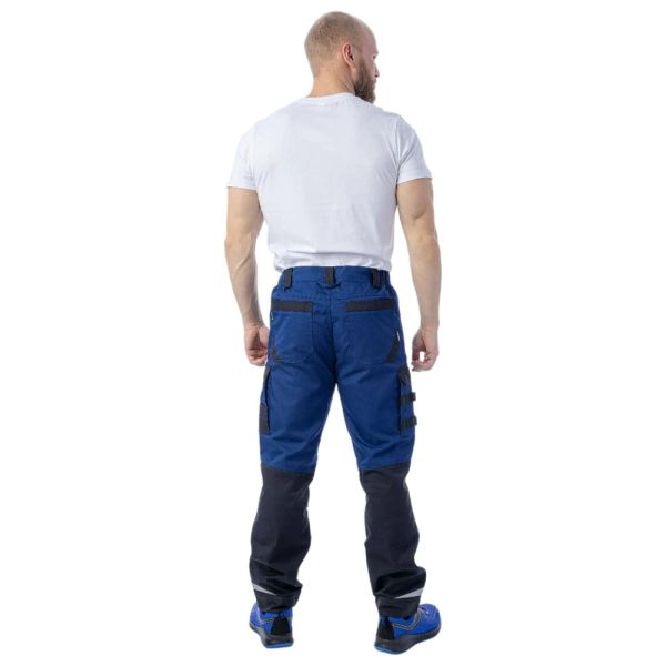 Брюки Brodeks KS302, синий, чёрный
