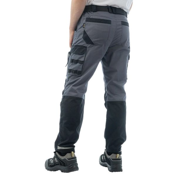 Брюки Brodeks KS302-C, 100% хлопок, графит серый, чёрный