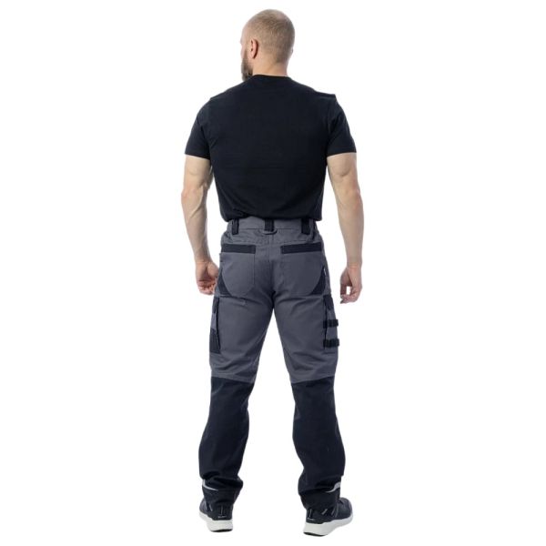 Брюки Brodeks KS302, серый, чёрный