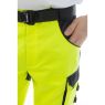 Брюки сигнальные Brodeks KS309, желтый, черный