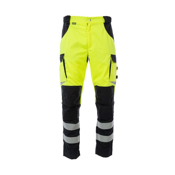 Брюки сигнальные Brodeks KS309, желтый, черный