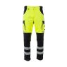 Брюки сигнальные Brodeks KS309, желтый, черный