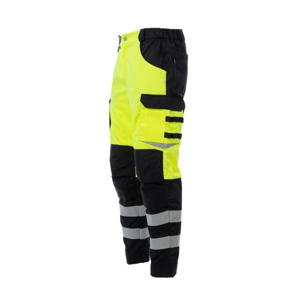 Брюки сигнальные Brodeks KS309, желтый, черный