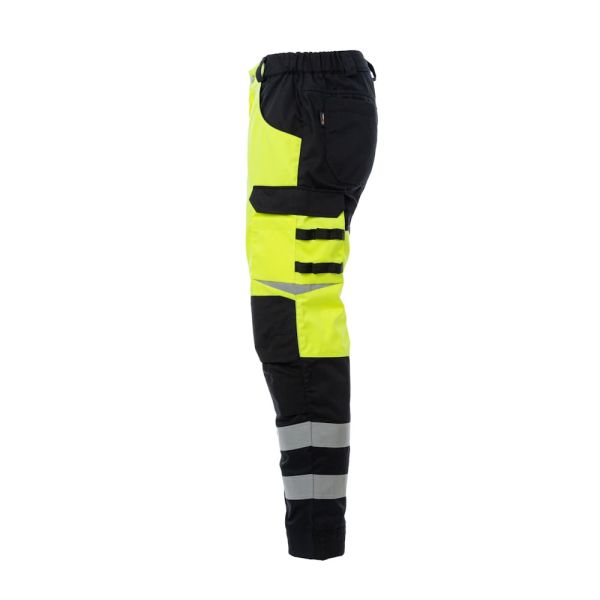 Брюки сигнальные Brodeks KS309, желтый, черный