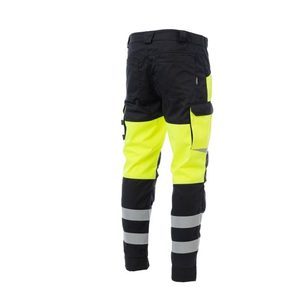 Брюки сигнальные Brodeks KS309, желтый, черный