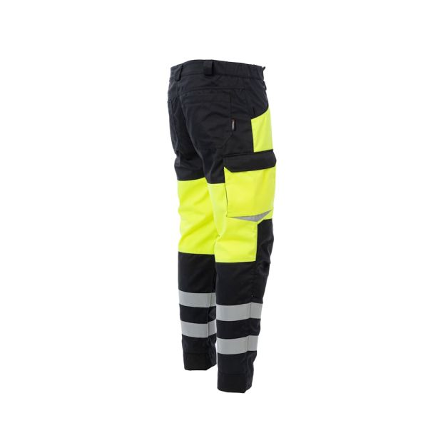 Брюки сигнальные Brodeks KS309, желтый, черный