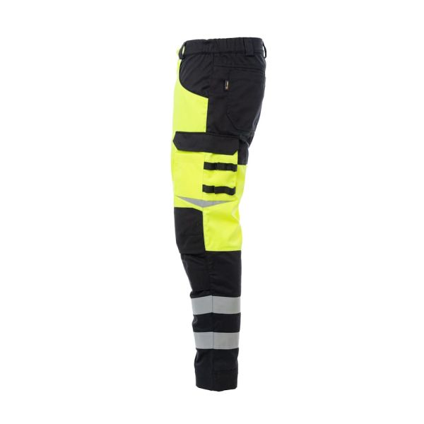 Брюки сигнальные Brodeks KS309, желтый, черный