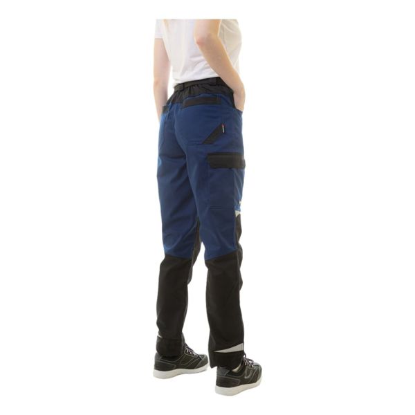 Брюки рабочие женские Brodeks KS328, синий, чёрный
