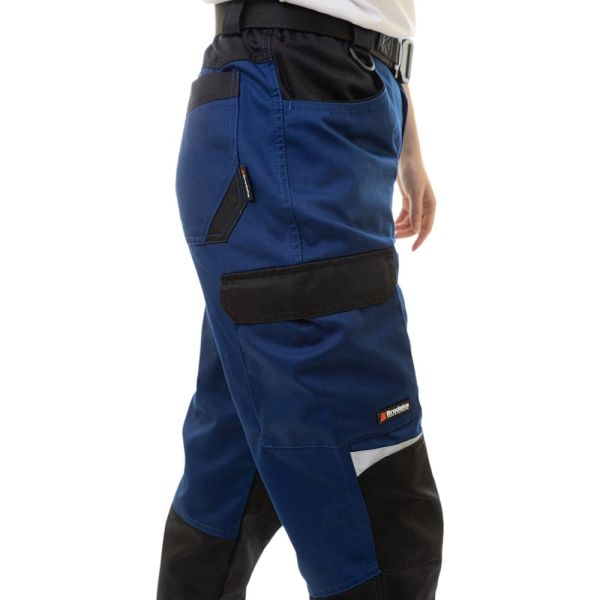 Брюки рабочие женские Brodeks KS328, синий, чёрный