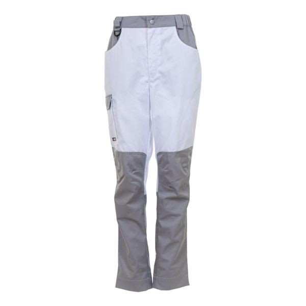 Брюки рабочие женские Brodeks KS328, белый, серый