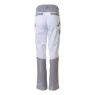 Брюки рабочие женские Brodeks KS328, белый, серый