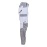 Брюки рабочие женские Brodeks KS328, белый, серый