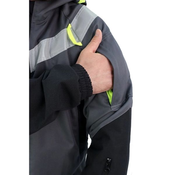 Комбинезон Brodeks KS503, серый, черный
