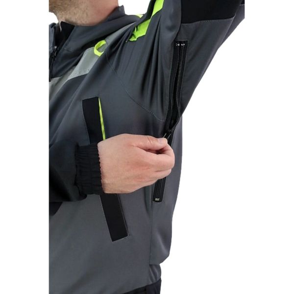 Комбинезон Brodeks KS503, серый, черный
