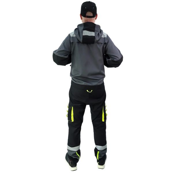 Комбинезон Brodeks KS503, серый, черный